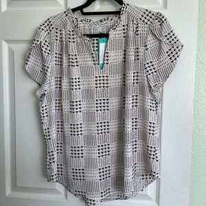 Tiffany Tulip Sleeve Blouse
